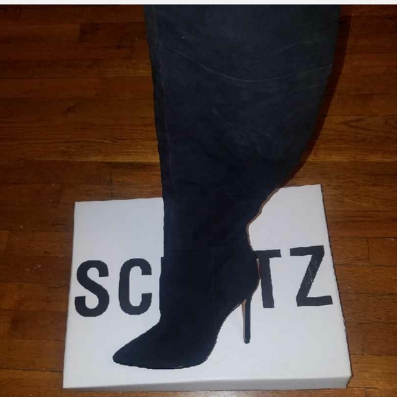 SCHUTZ Shoes - Schutz OTK Suede Boots
